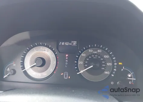 2012 Honda Odyssey Ex-L z USA, uszkodzony, nr VIN 5FNRL5H69CB020189